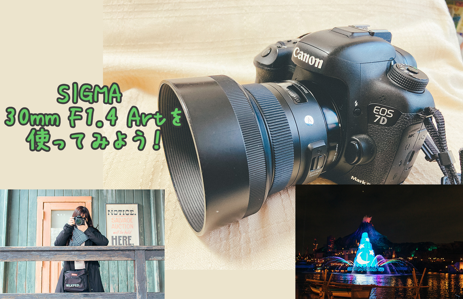 Canon シグマ　SIGMA 30mm F1.4 DC HSM